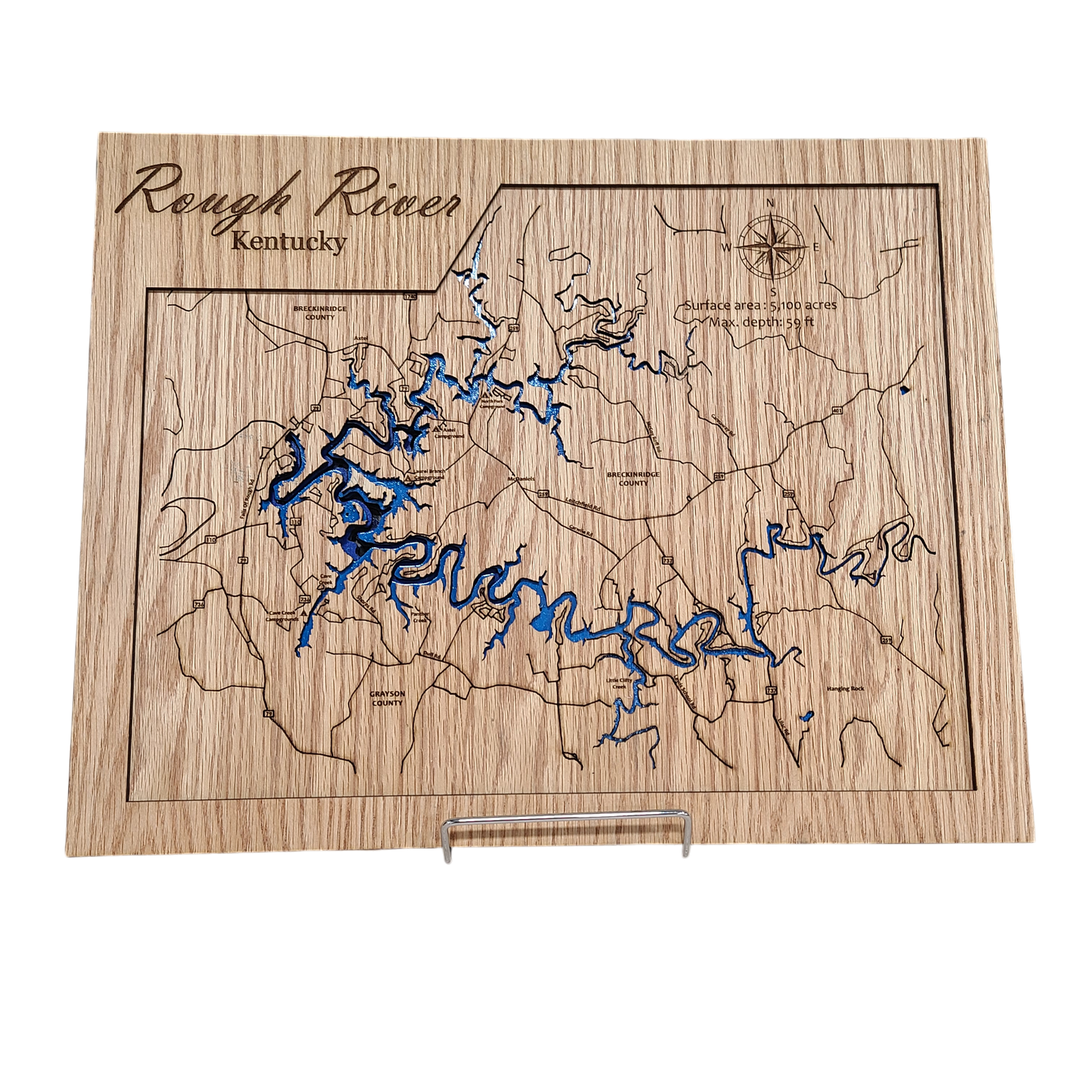 Rough River Map