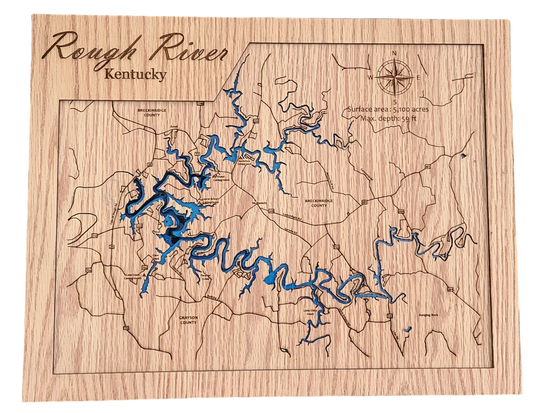 Rough River Map